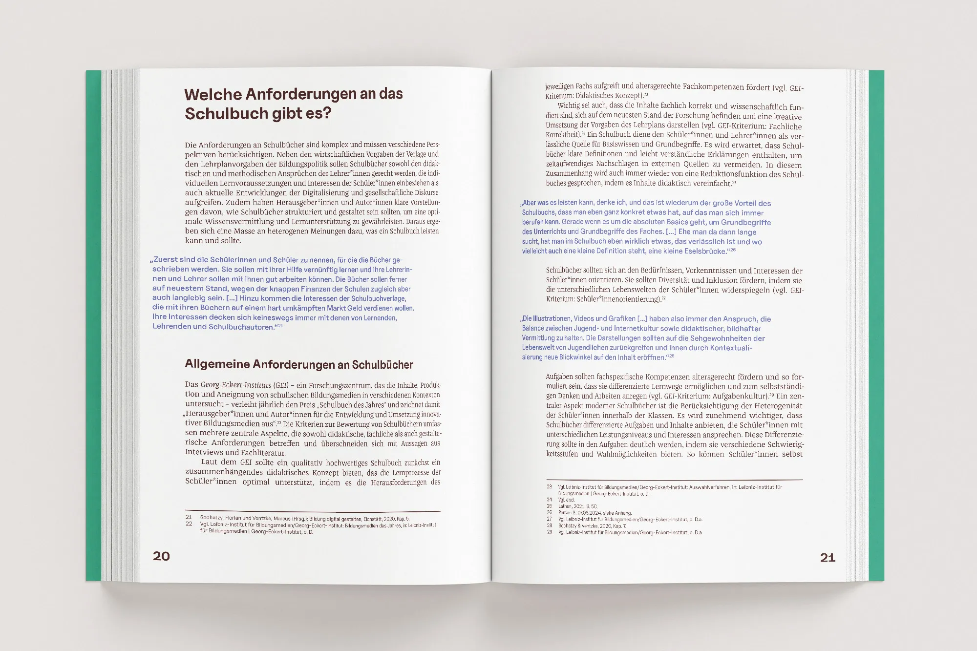 Das Schulbuch – gedrukcter Anachronismus?!